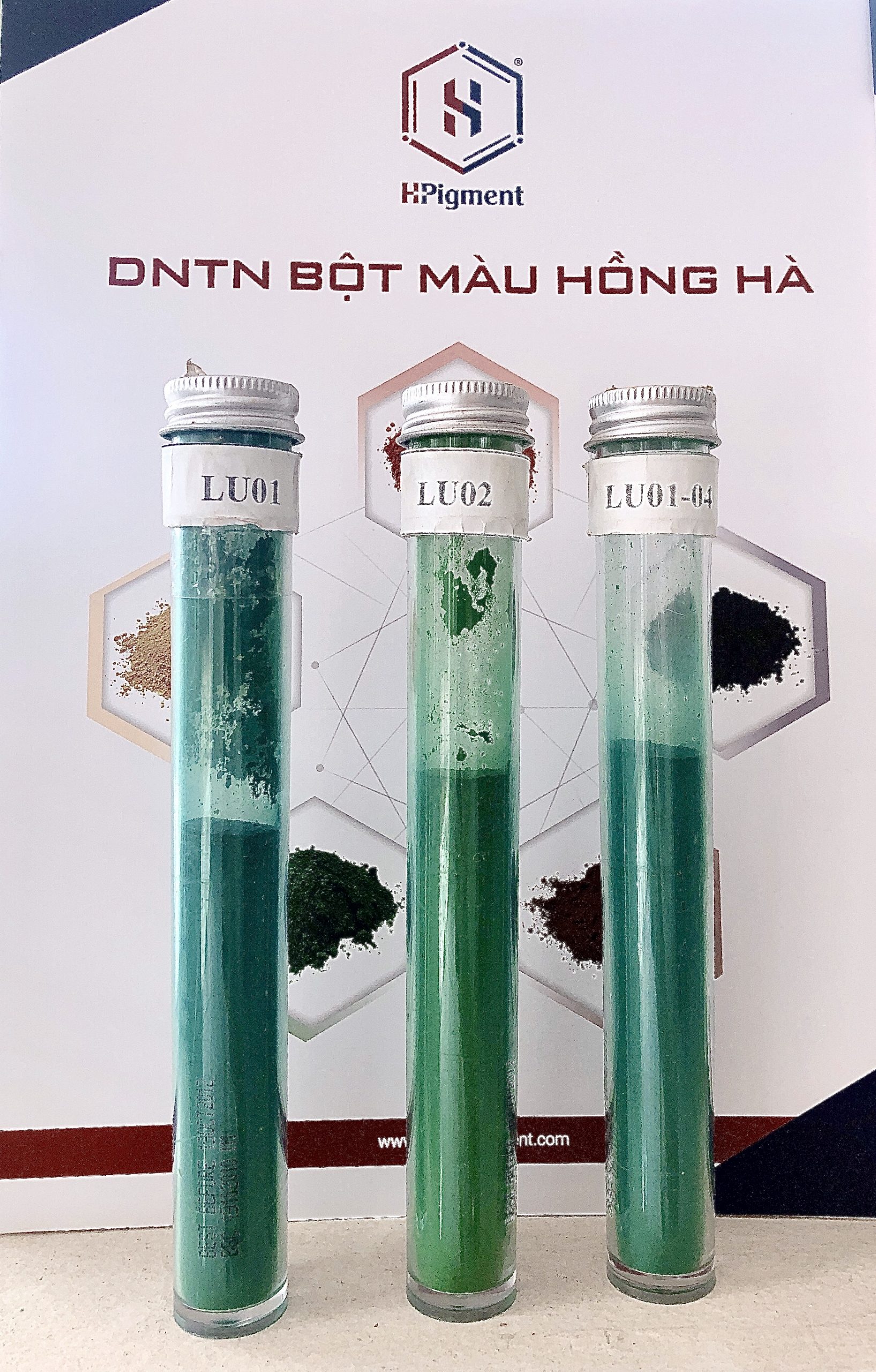 Bột màu công nghiệp Hồng Hà