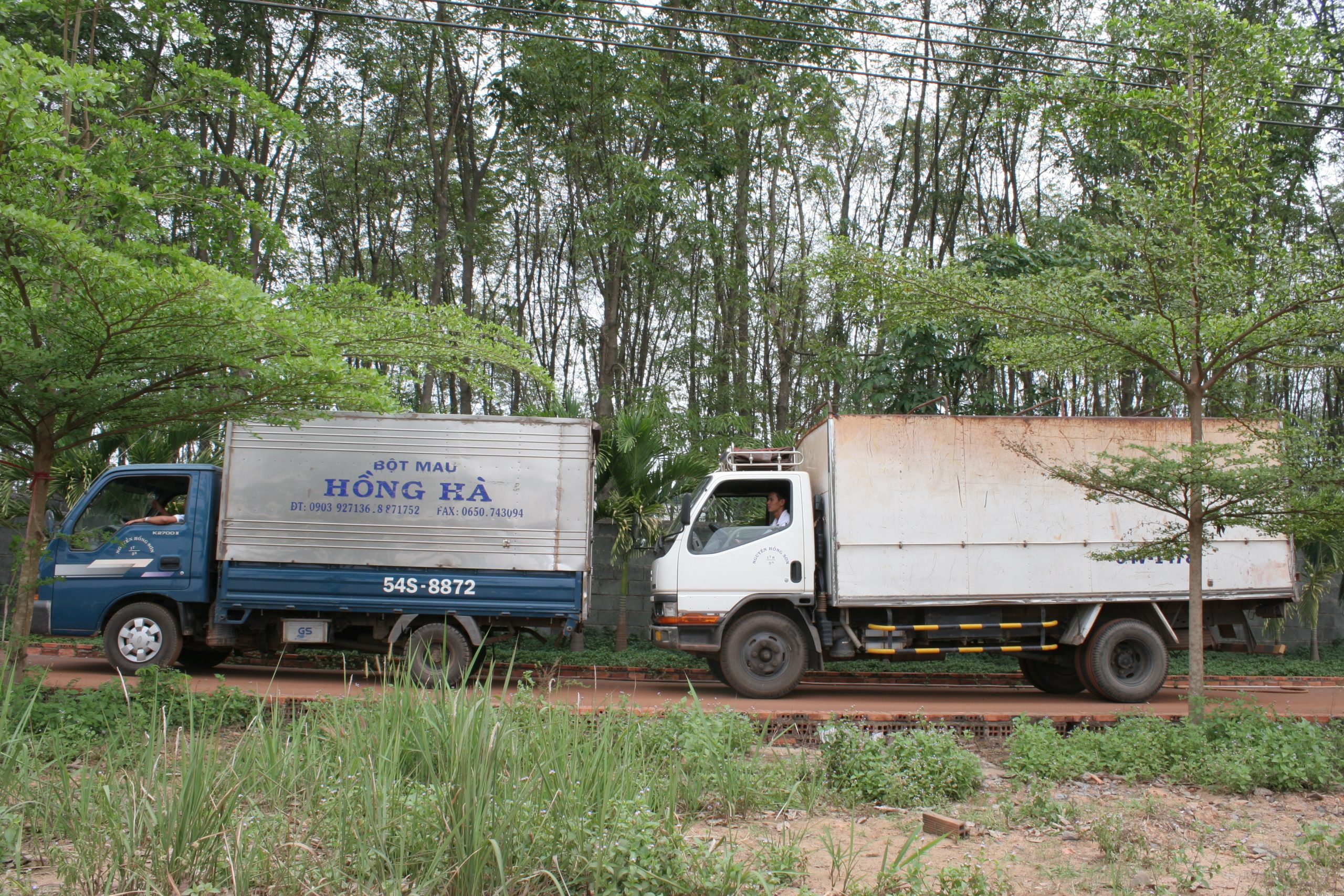 Bột màu Hồng Hà